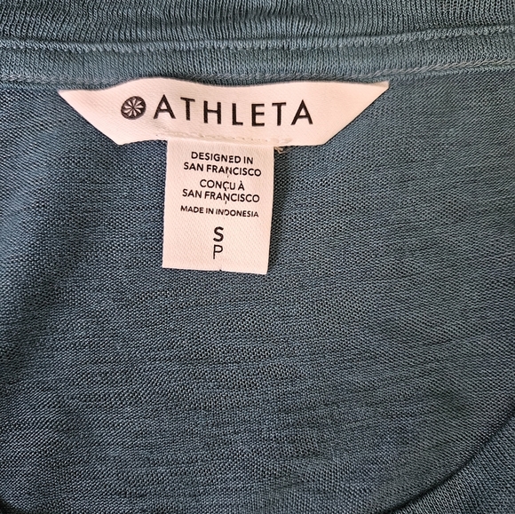 Athleta Borealis Green Breezy Twist Tank Size S - Picture 8 of 12